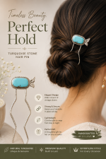 The Desert Flora Hair Fork - Image 3