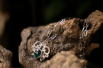 Art Nouveau Teardrop Pendant - Image 2