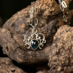 Art Nouveau Teardrop Pendant