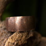 Baroque Scroll Cuff Bracelet