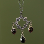 Gothic Rosette Necklace