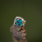 The Shield Turquoise Ring