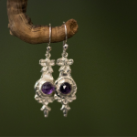 Violet Sanctuary Dangles